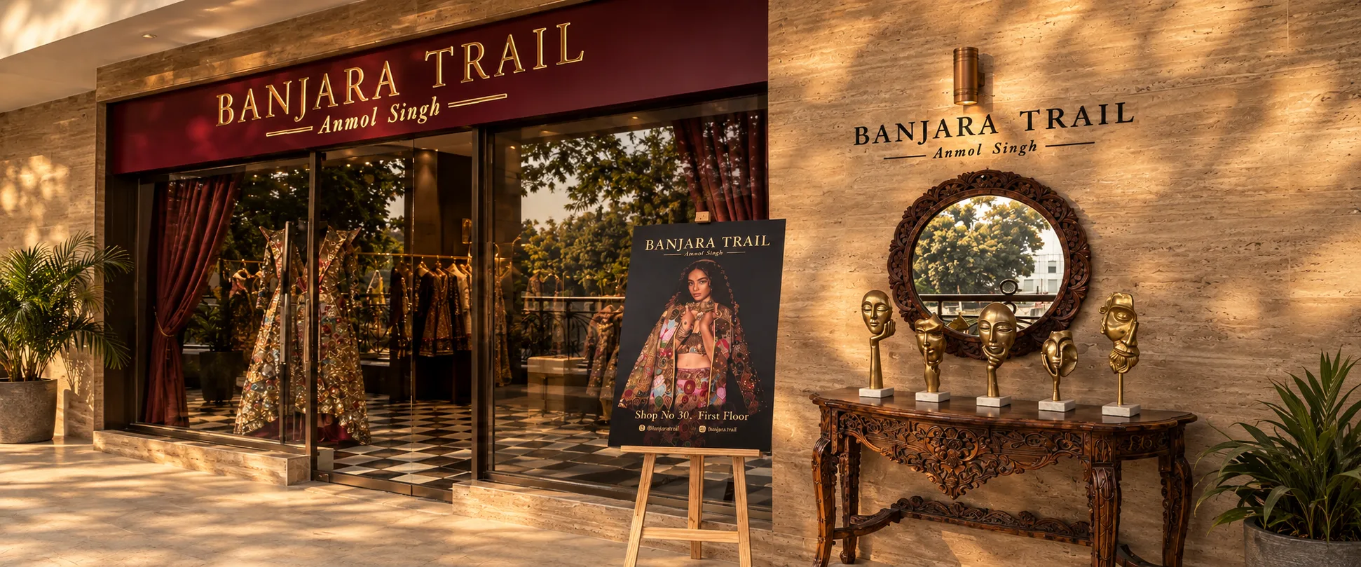 Designer Store in MG Road: Discover Modern Indian Fashion at Banjara Trail