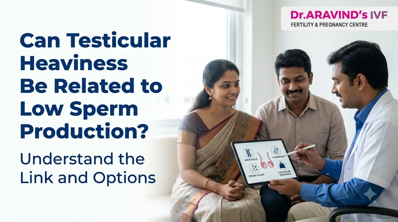 Can Testicular Heaviness Be Related to Low Sperm Production?