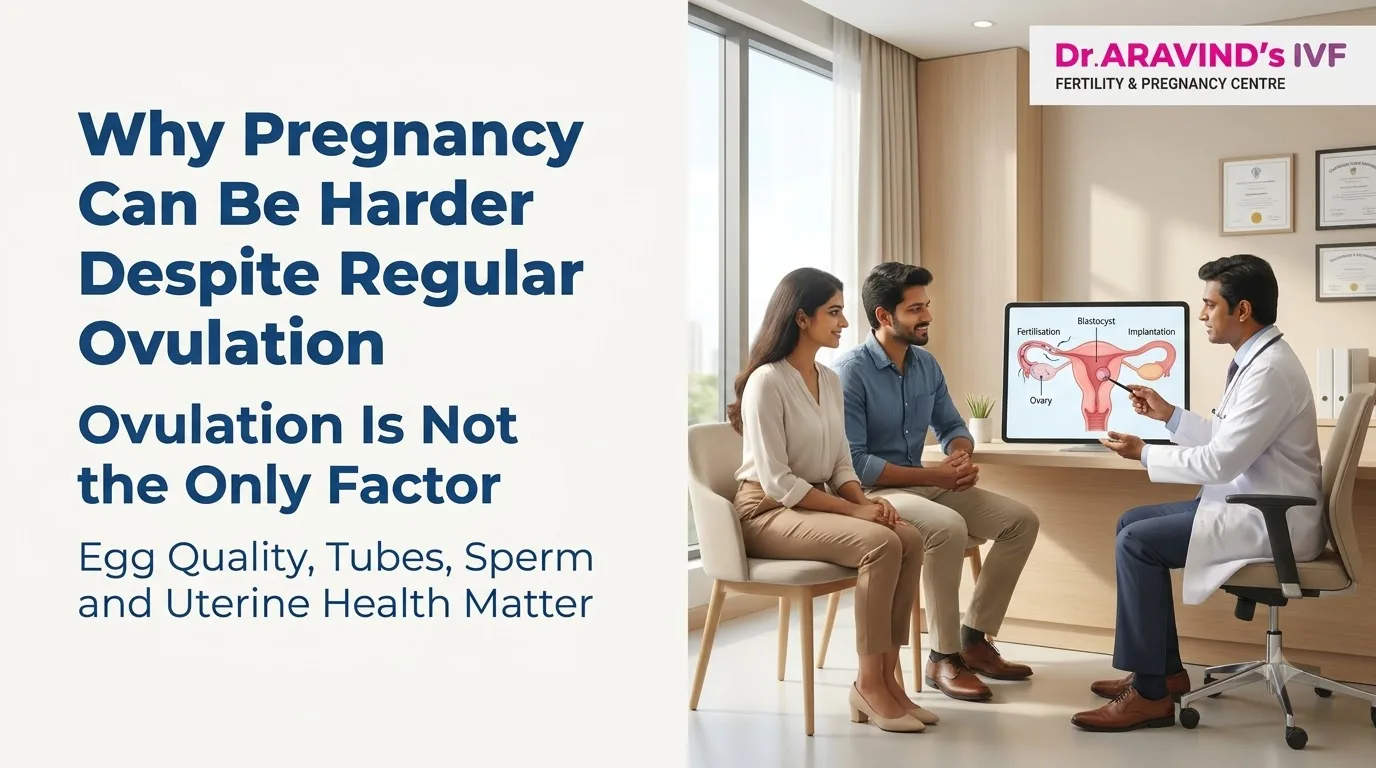Why Getting Pregnant Can Become Harder Despite Regular Ovulation