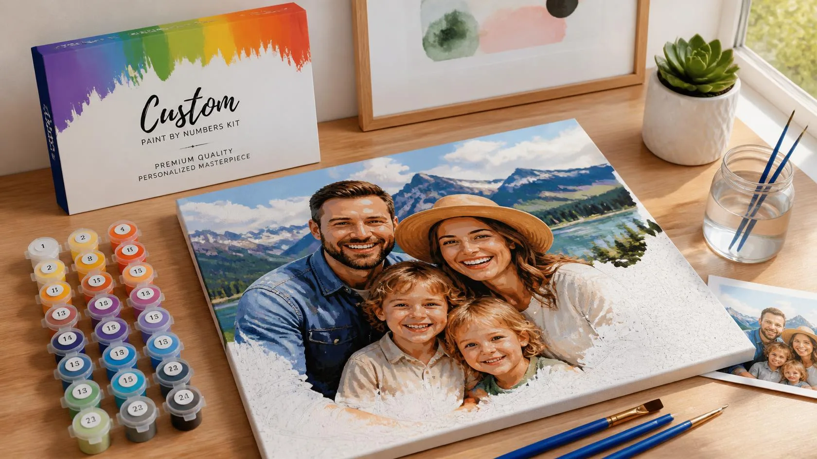 Custom Paint by Numbers UK – Turn Your Favorite Memories into Beautiful Artwork