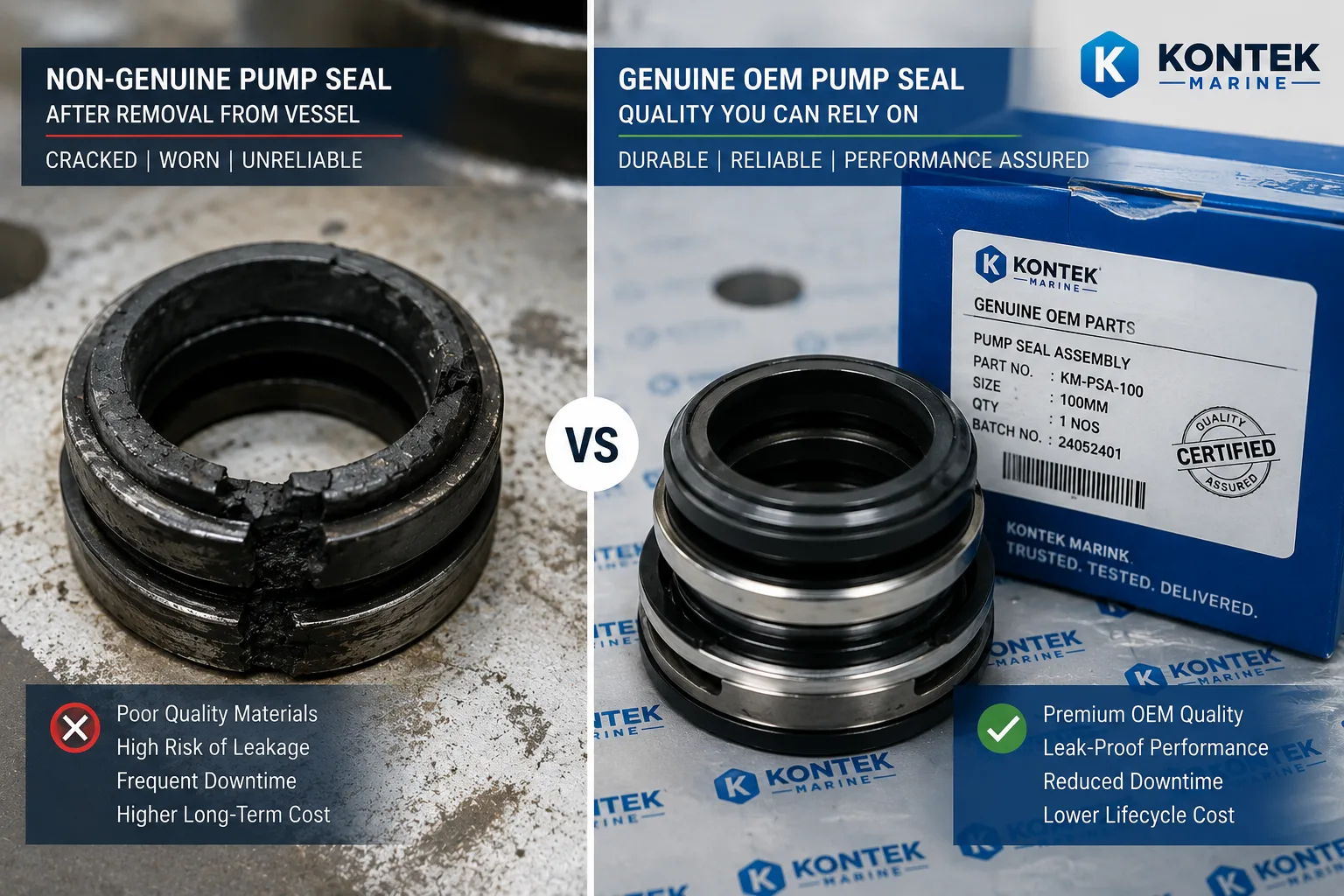 Marine Spare Parts: Why OEM Quality Always Wins