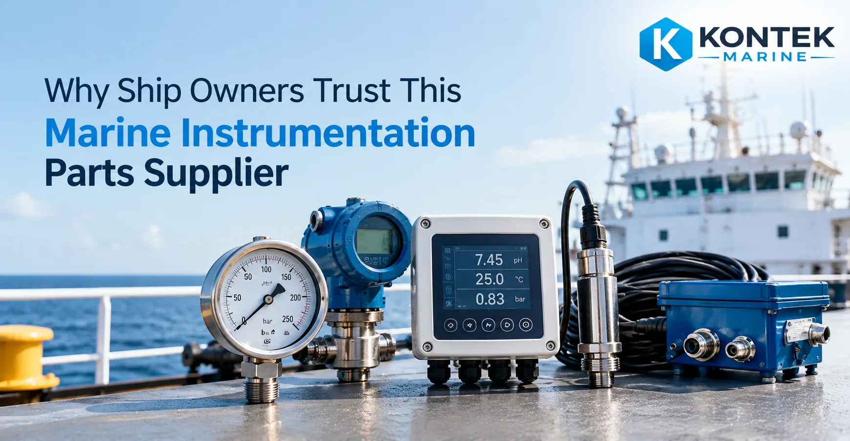 Why Ship Owners Trust This Marine Instrumentation Parts Supplier