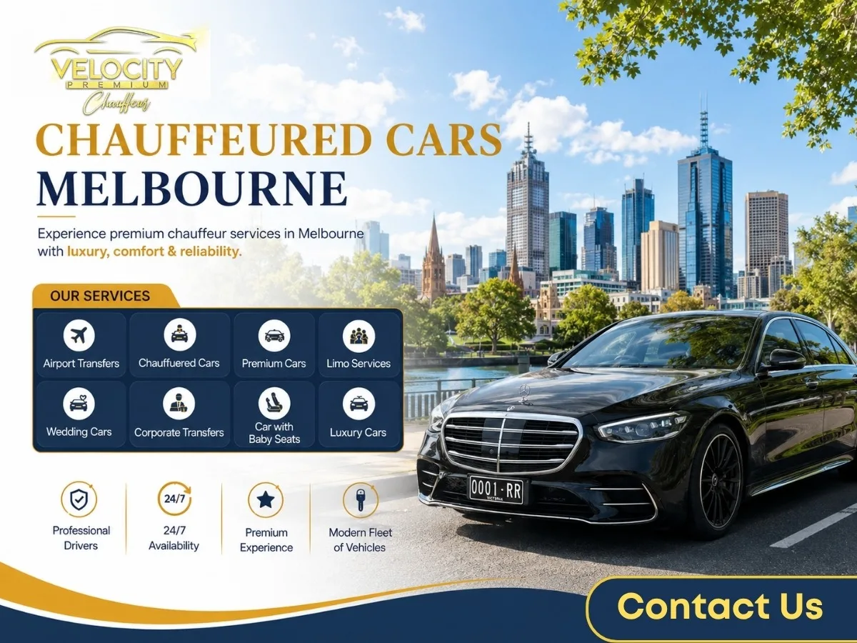 Chauffeured Cars Melbourne  Premium Airport Transfers in Melbourne