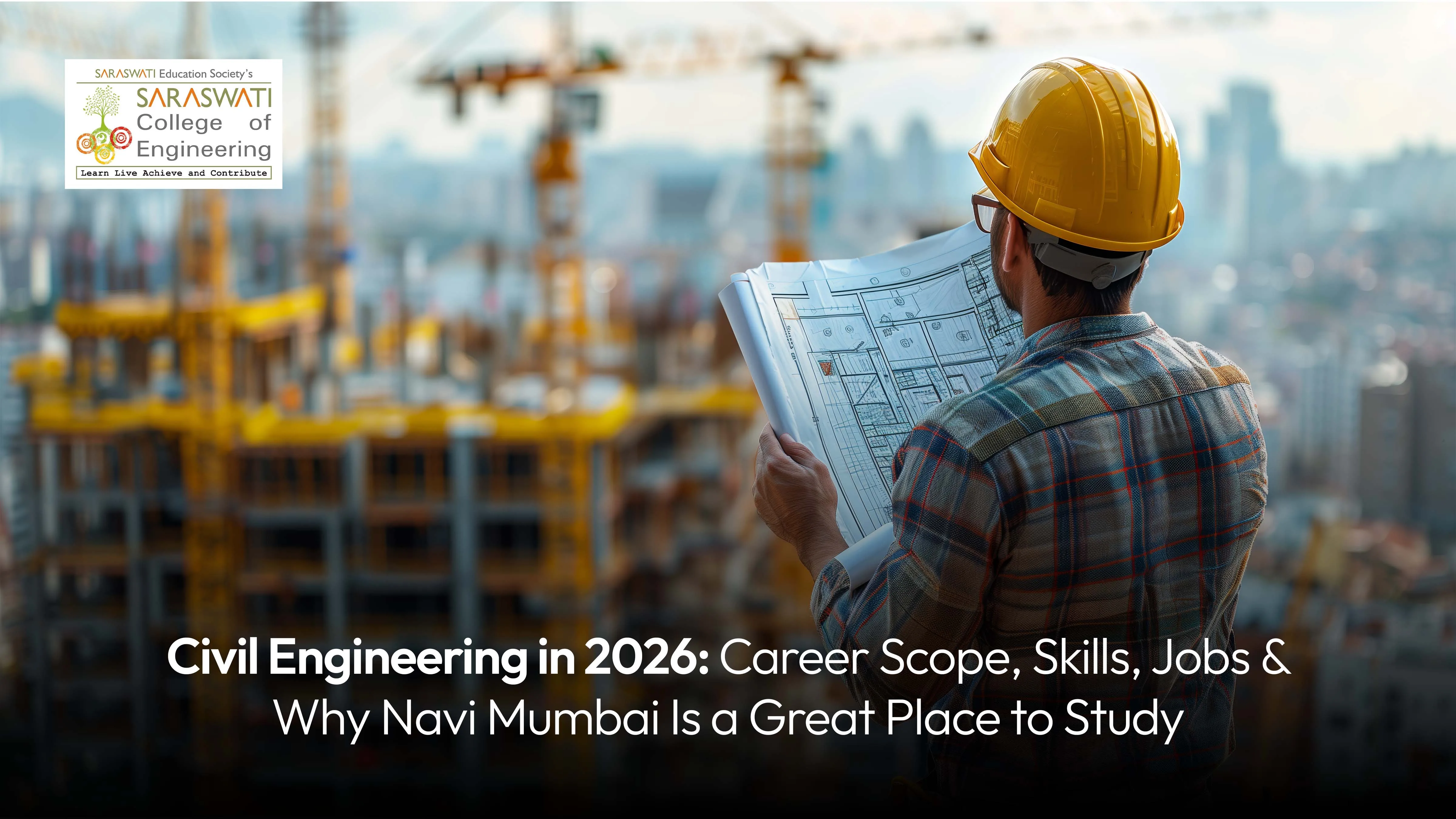 Civil Engineering in 2026: Career Scope, Skills, Jobs & Why Navi Mumbai Is a Great Place to Study