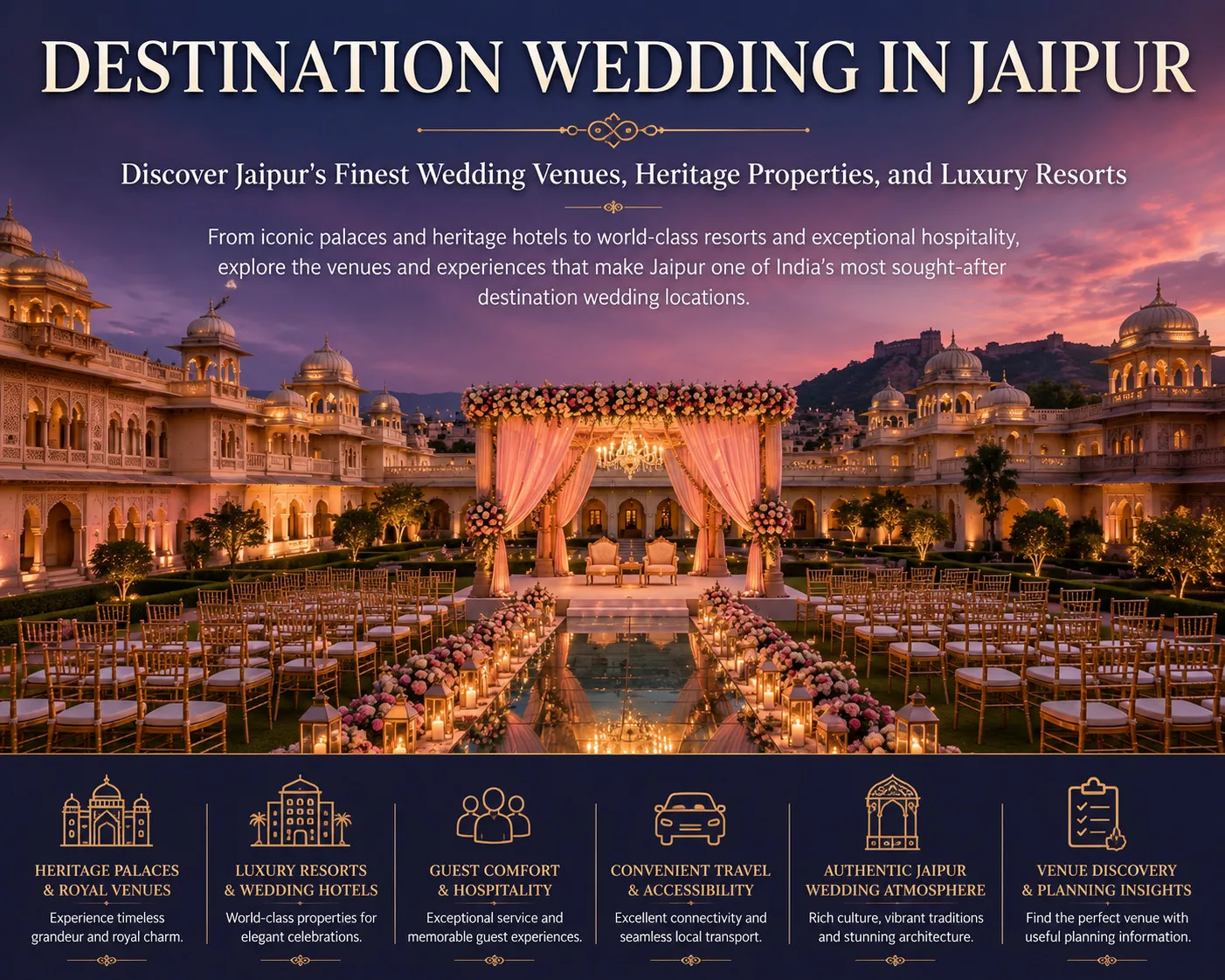 Why Is Jaipur One of India’s Most Sought-After Wedding Destinations?
