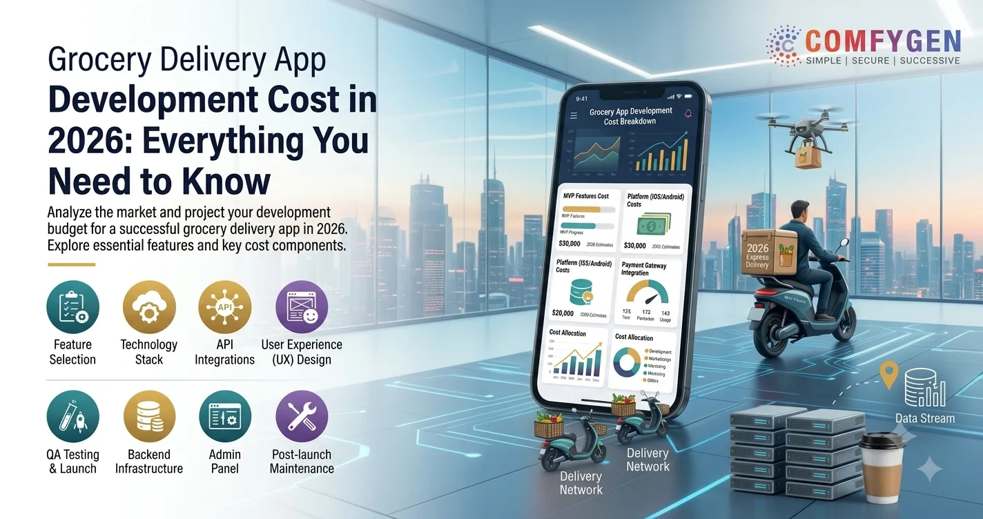 Grocery Delivery App Development Cost in 2026: Everything You Need to Know