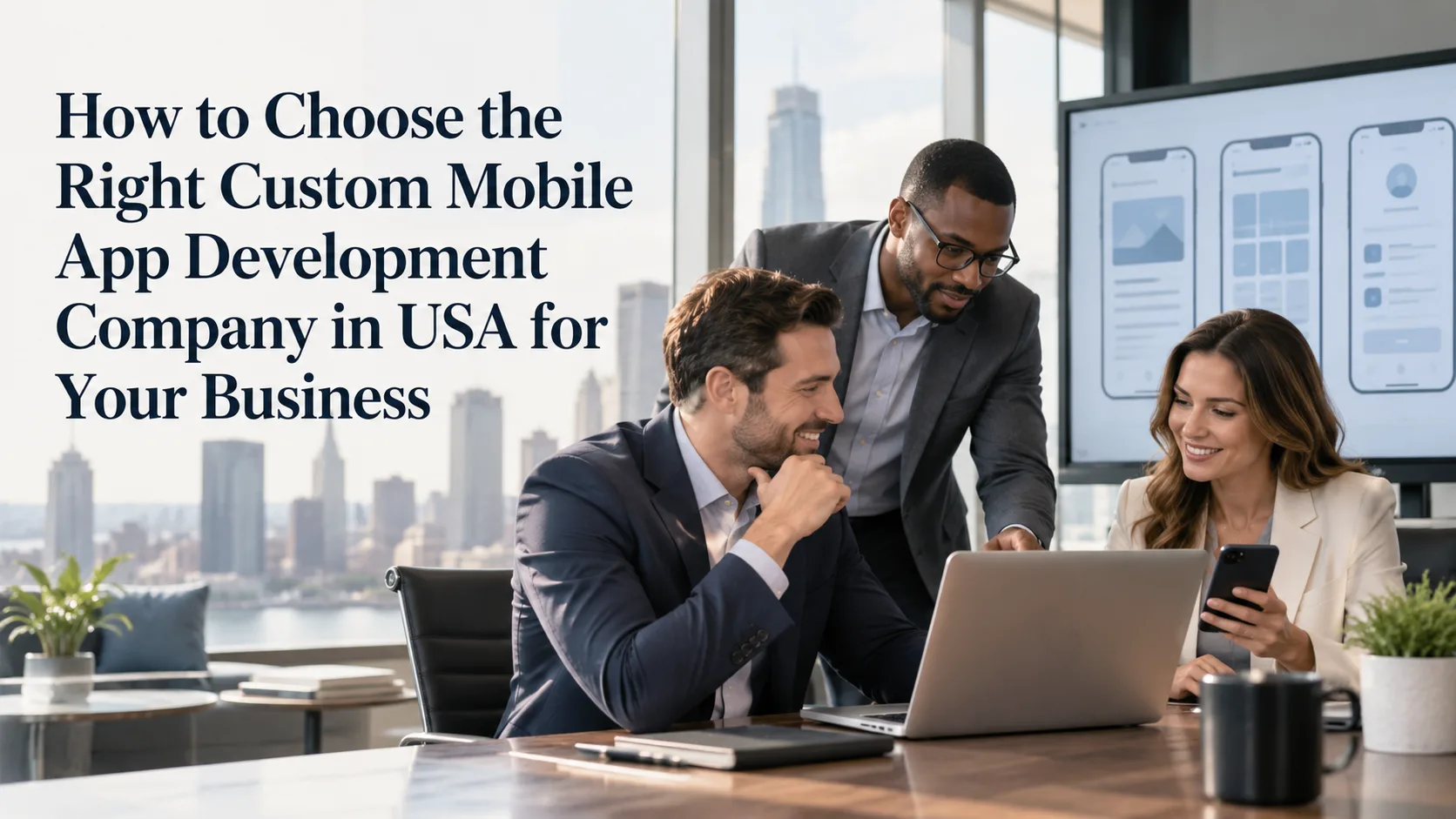 How to Choose the Right Custom Mobile App Development Company in USA for Your Business
