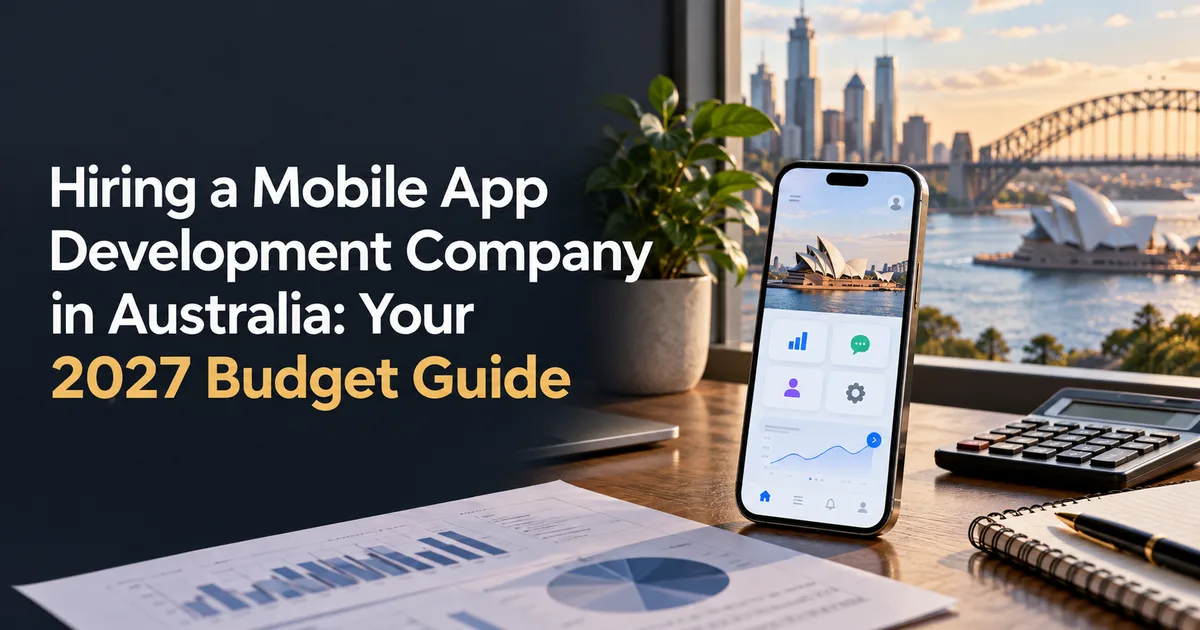 Hiring a Mobile App Development Company in Australia: Your 2027 Budget Guide