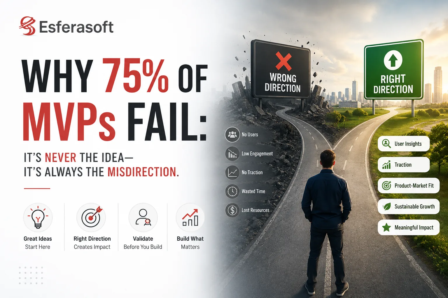 Why 75% of MVPs Fail: It's Never the Idea—It's Always the Misdirection?