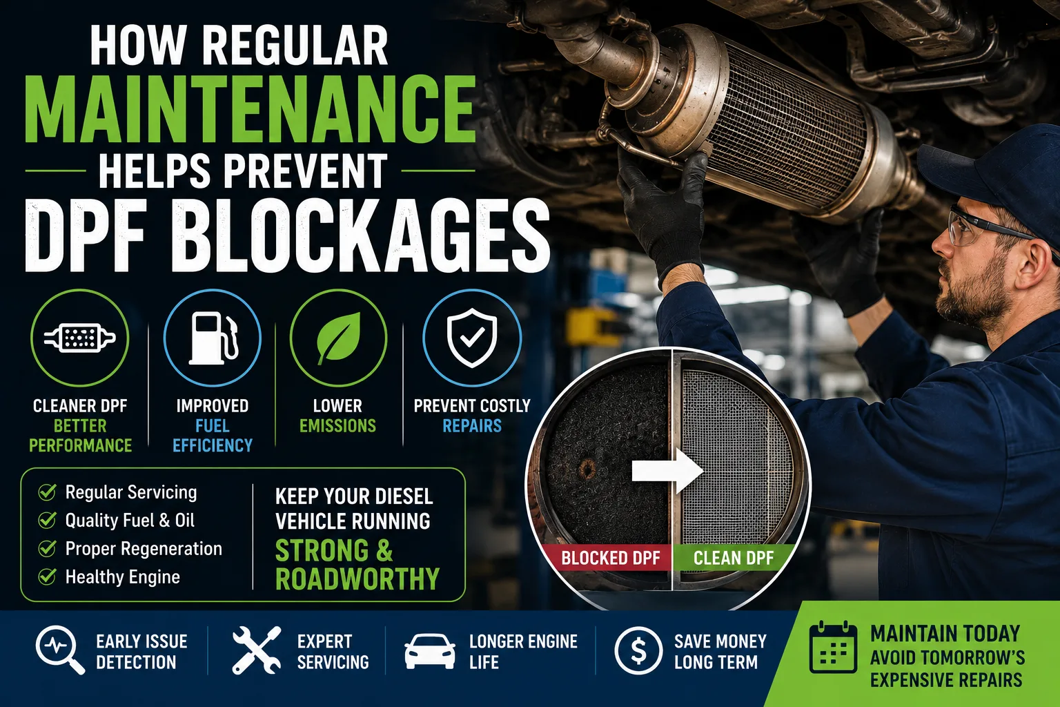 How Regular Maintenance Helps Prevent DPF Blockages