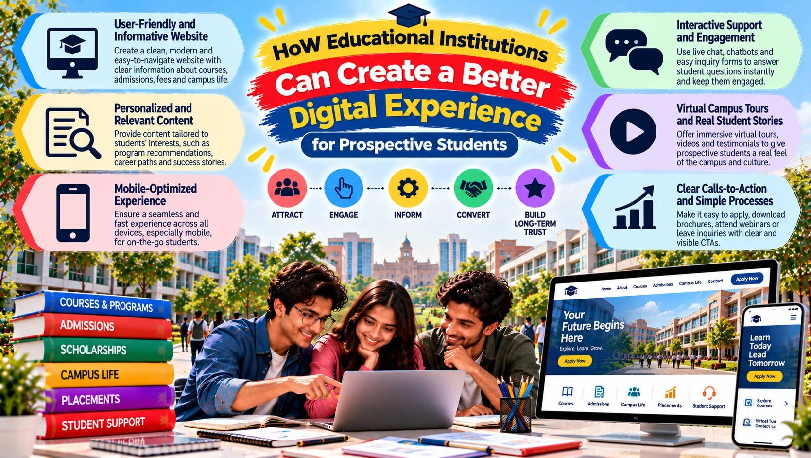How Educational Institutions Can Create a Better Digital Experience for Prospective Students
