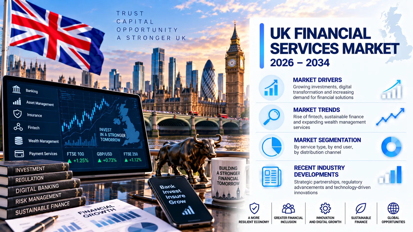 UK Financial Services Market Size, Share, Trends, Growth & Analysis Report 2026-2034