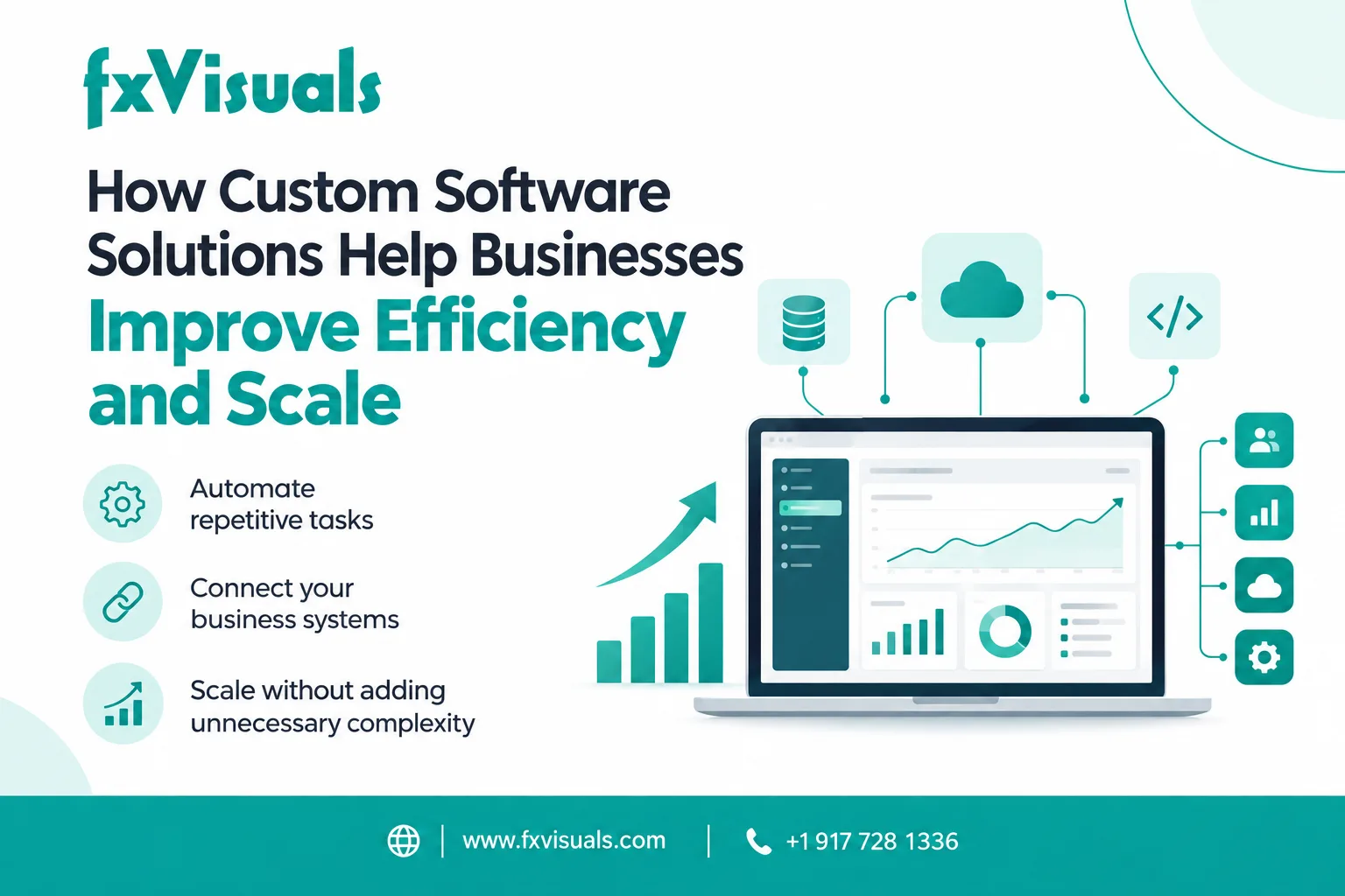 How Custom Software Solutions Help Businesses Improve Efficiency and Scale