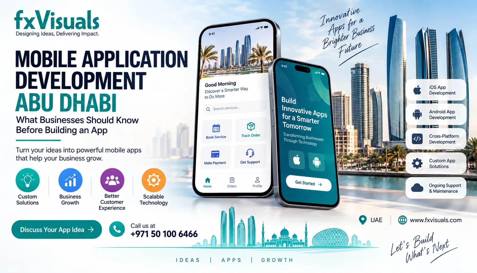 Mobile Application Development Abu Dhabi: What Businesses Should Know Before Building an App