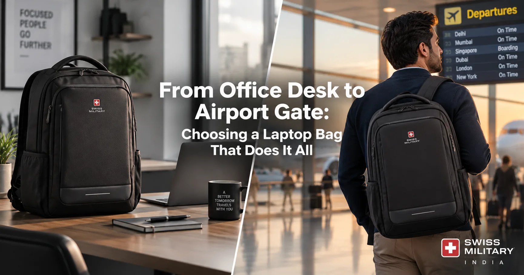 From Office Desk to Airport Gate: Choosing a Laptop Bag That Does It All