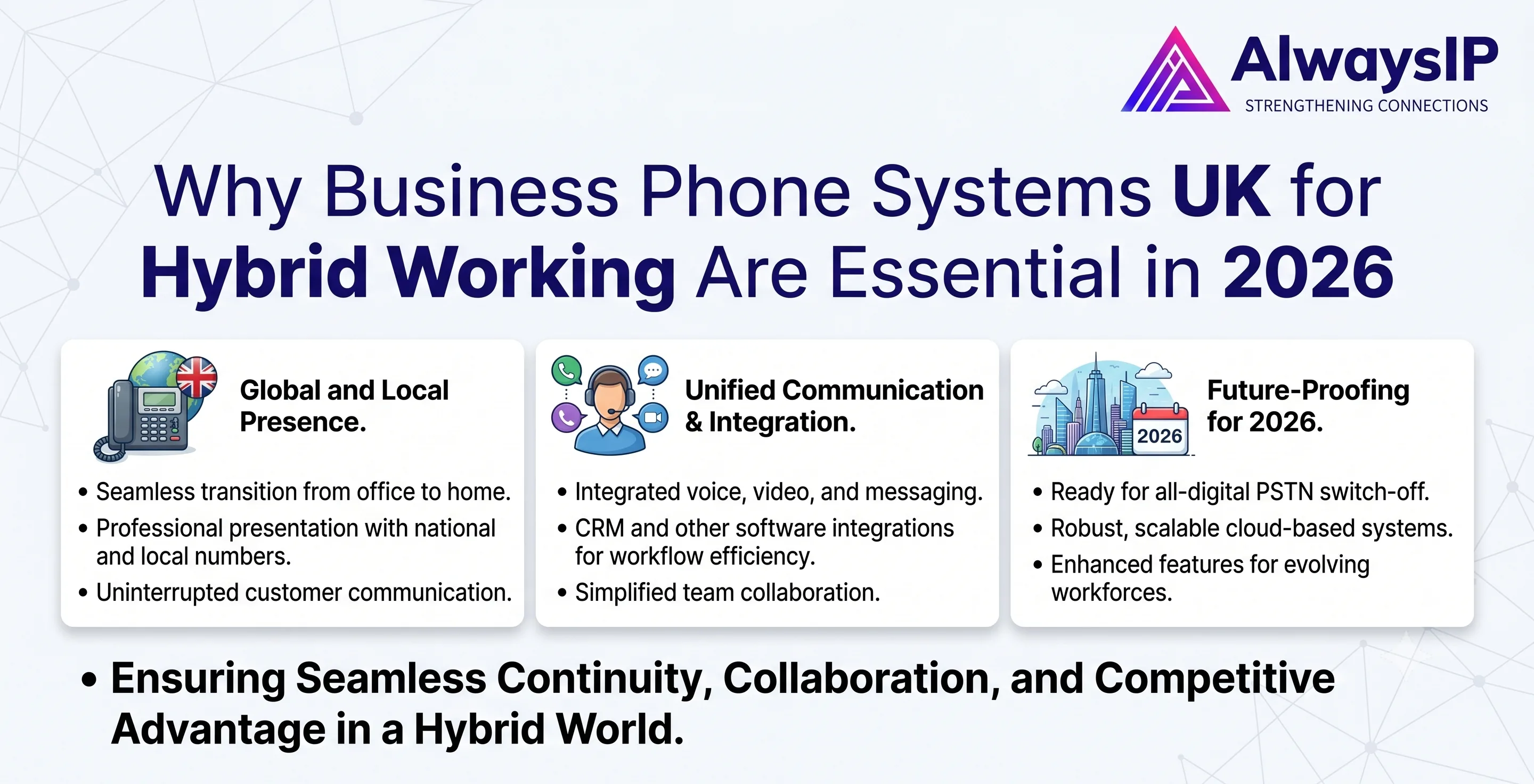 Why Business Phone Systems UK for Hybrid Working Are Essential in 2026