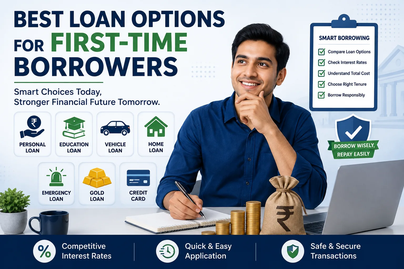 What Are the Best Loan Options for First-Time Borrowers?