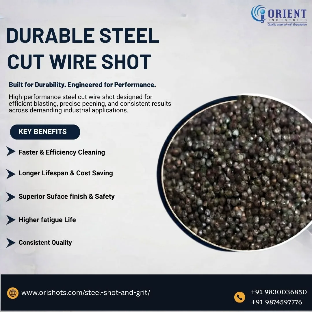Small Abrasive, Big Impact: Why Cut Wire Shot Matters in Surface Treatment