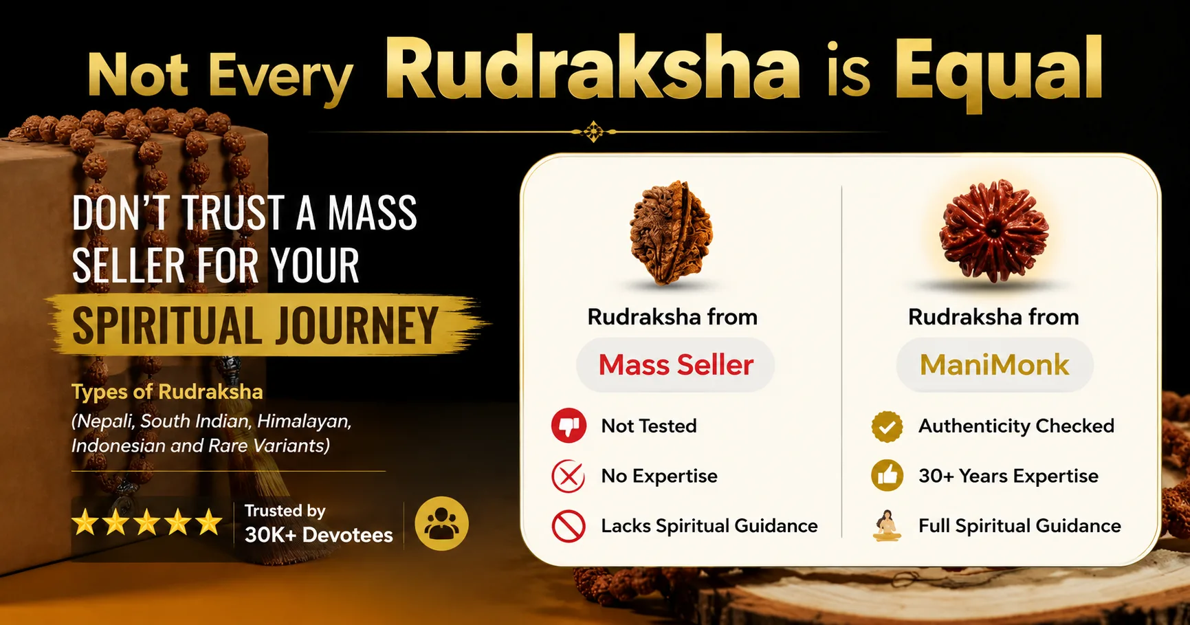 Rudraksha: Meaning, Types, Benefits & Spiritual Significance  Meta Description: