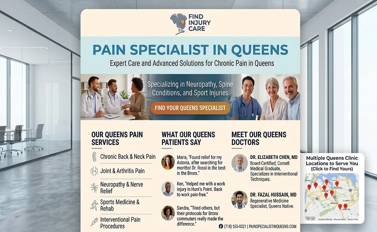 Pain Specialist in Queens: Managing Pain After a Car Accident