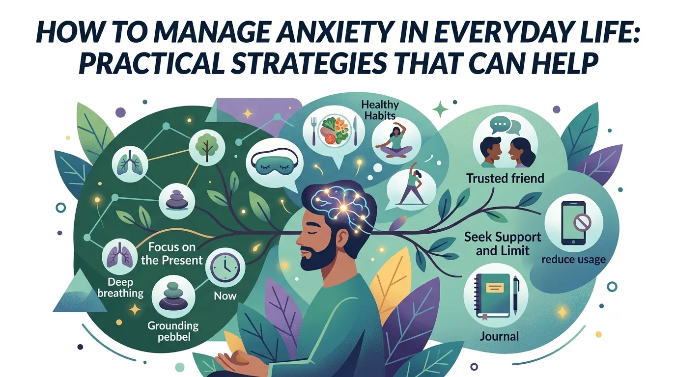 How to Manage Anxiety in Everyday Life: Practical Strategies That Can Help