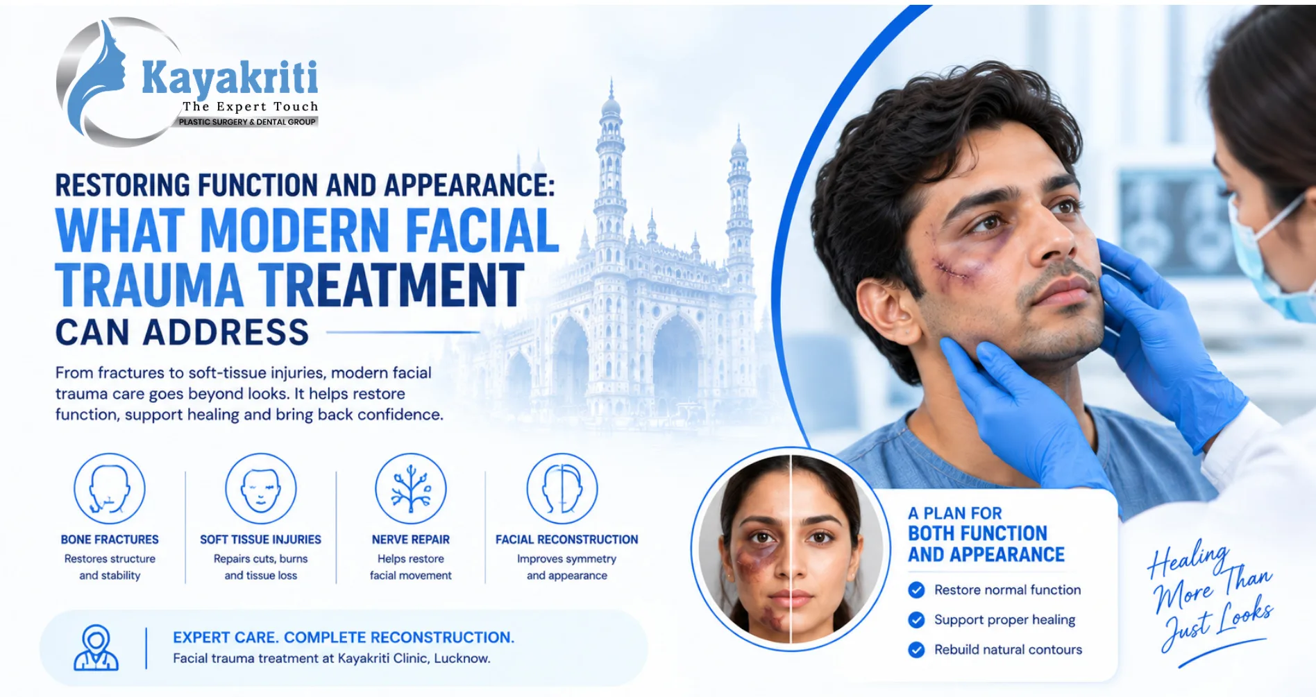 Restoring Function and Appearance: What Modern Facial Trauma Treatment Can Address