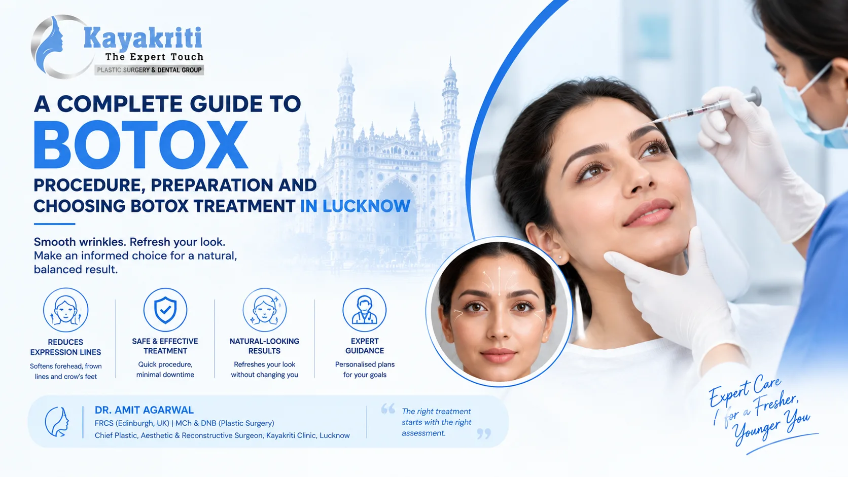 A Complete Guide to Botox: Procedure, Preparation, and Choosing Botox Treatment in Lucknow
