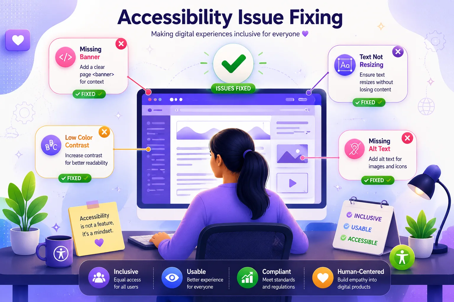Step-by-Step Accessibility Issue Fixing for Business Websites