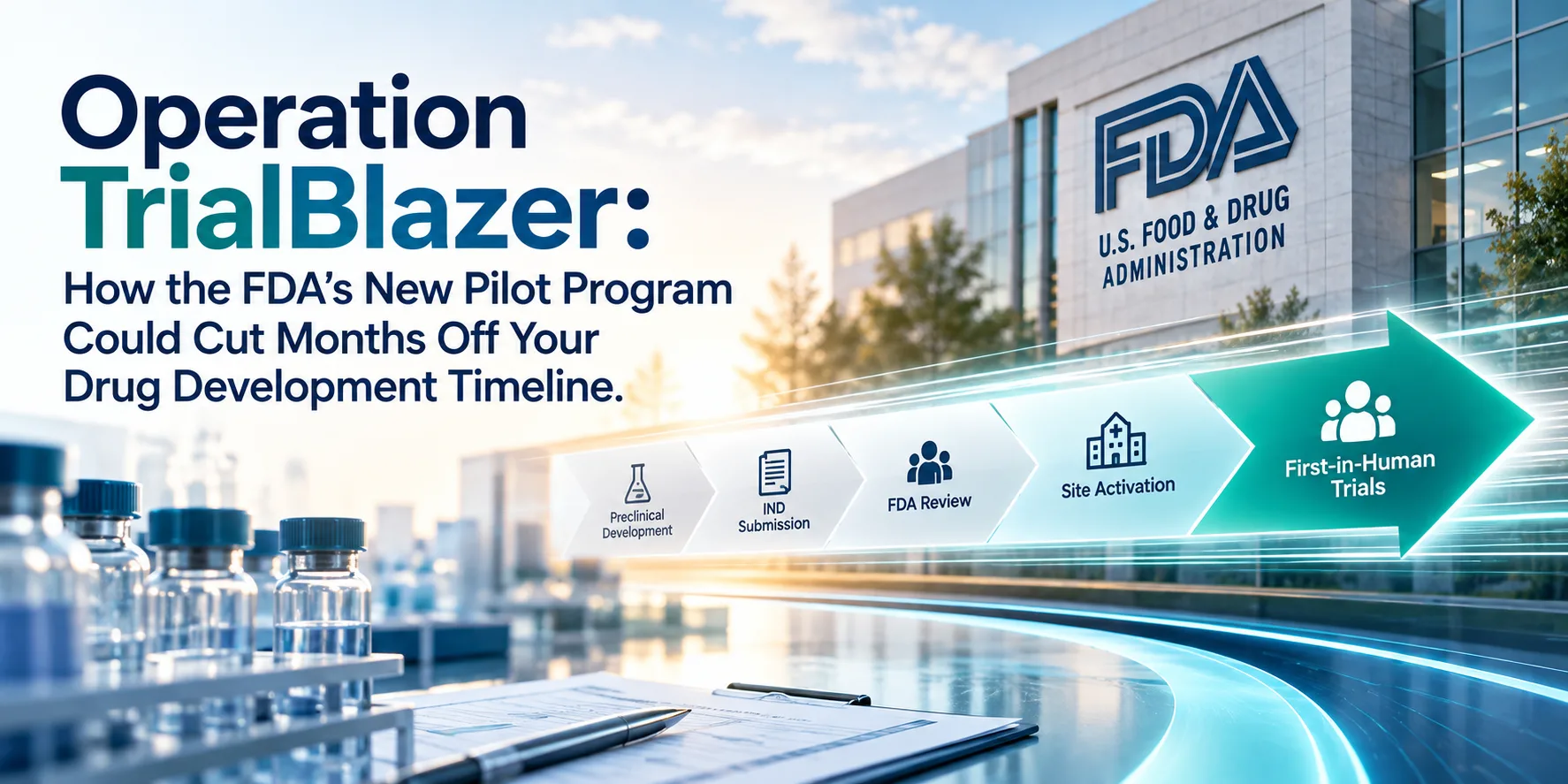 Operation TrialBlazer: How FDA Plans to Accelerate Early Drug Development