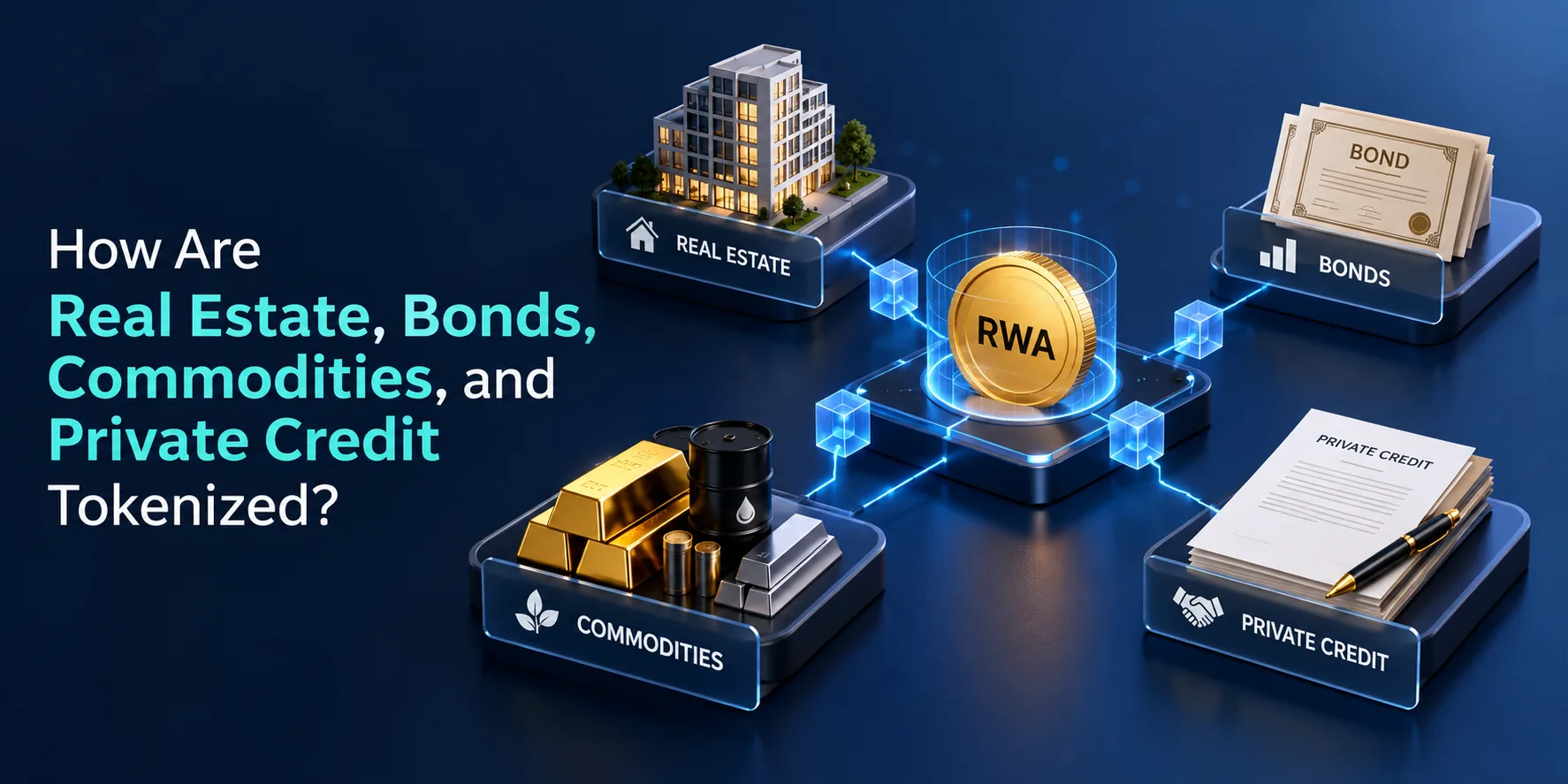 How Are Real Estate, Bonds, Commodities, and Private Credit Tokenized?