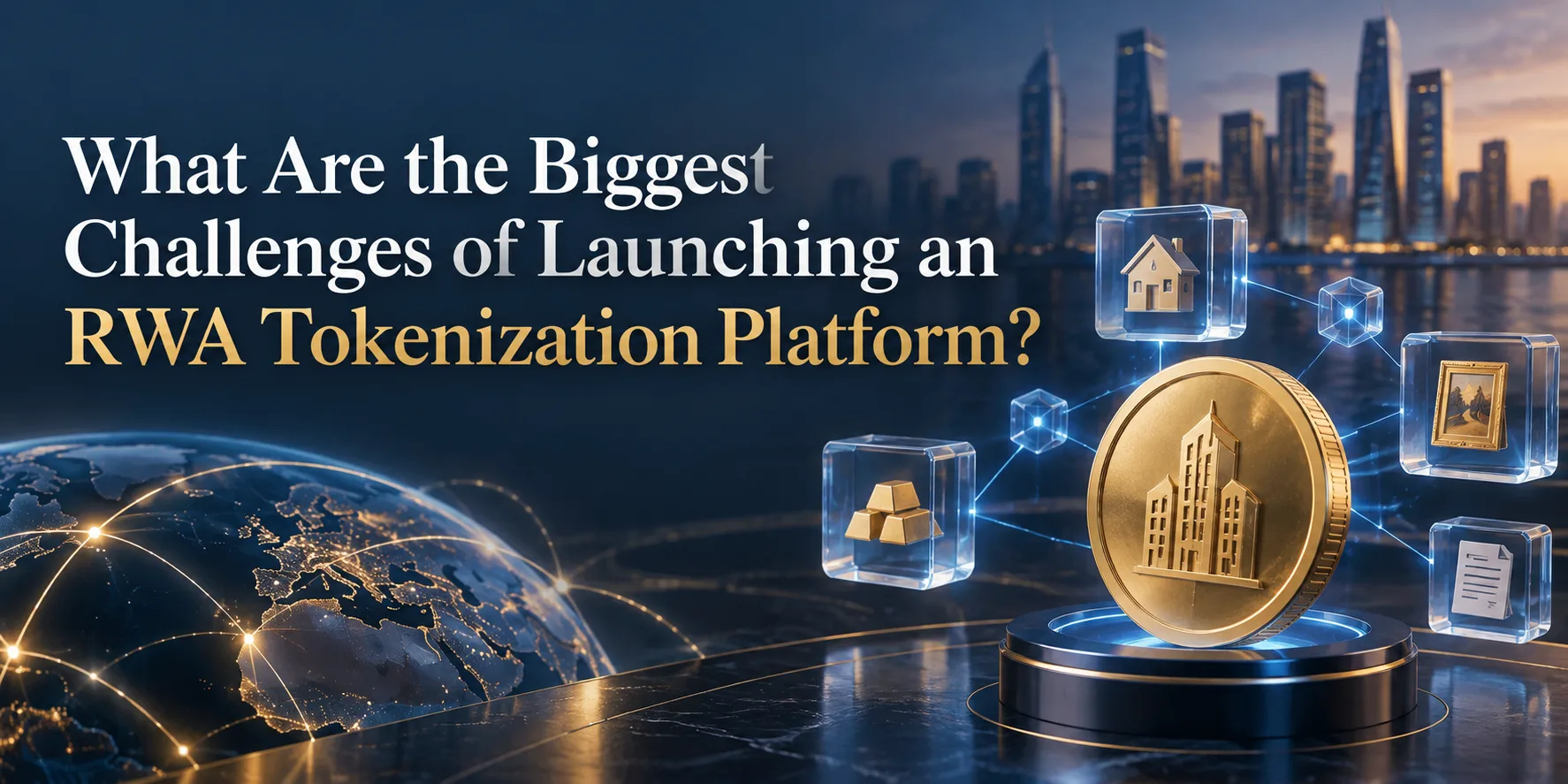 What Are the Biggest Challenges of Launching an RWA Tokenization Platform?