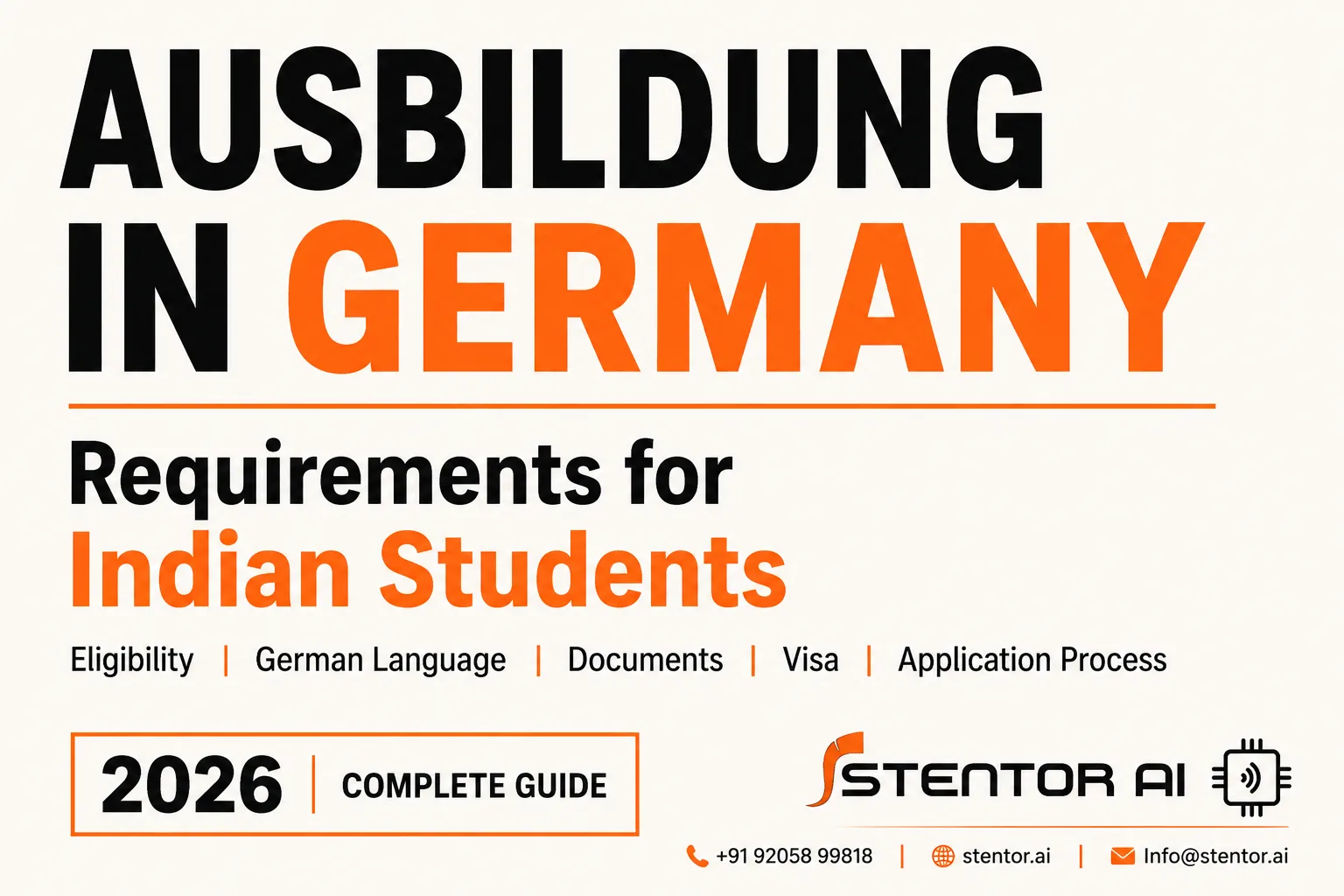 Germany Ausbildung Requirements: Everything Indian Students Need to Know