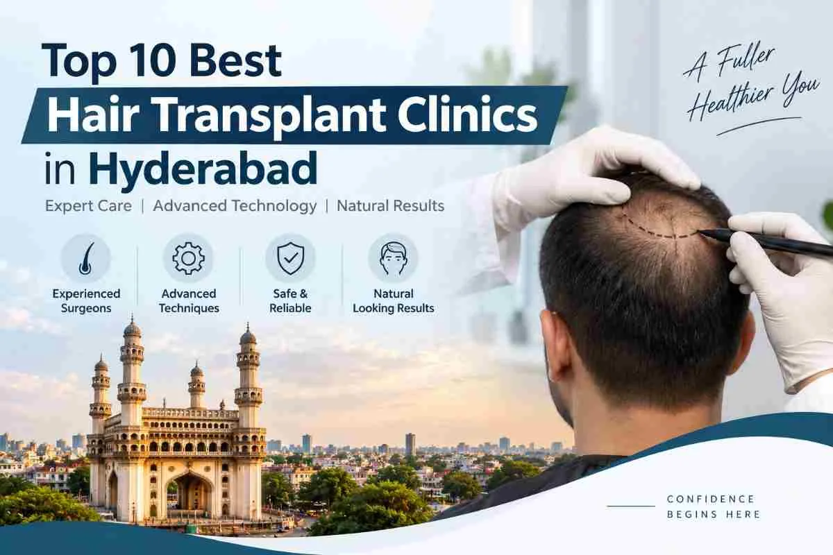 Top 10 Best Hair Transplant Clinics in Hyderabad