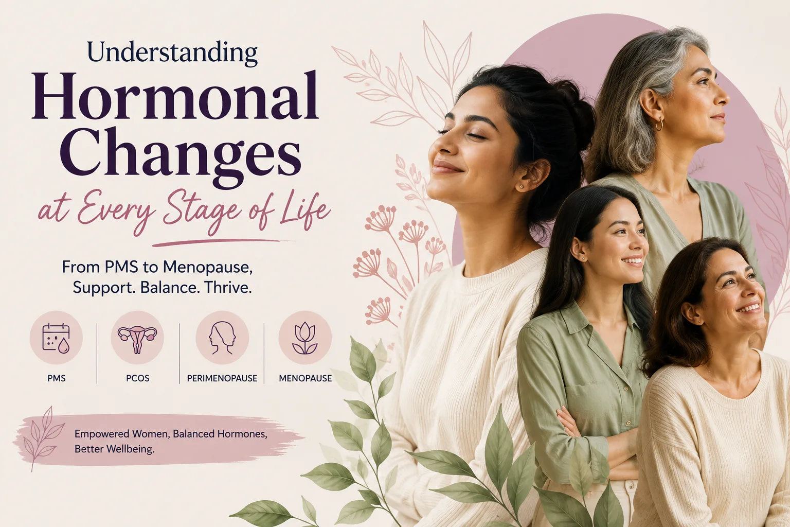 How Hormonal Changes Affect Women at Different Stages of Life