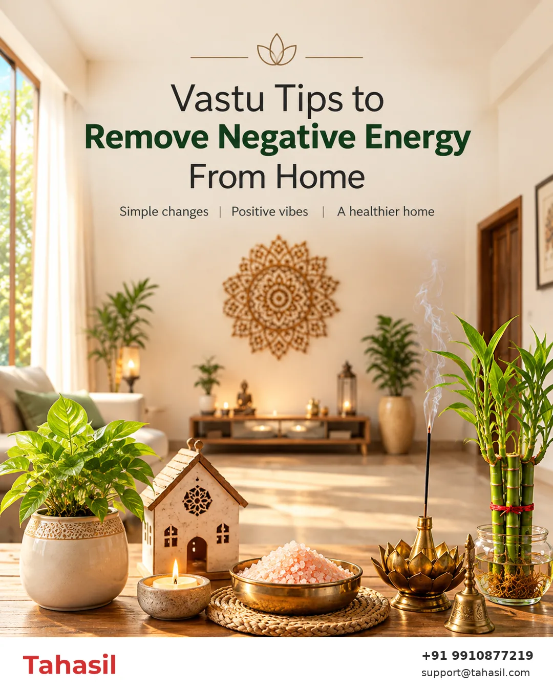 Vastu Tips to Remove Negative Energy From Home | Simple Remedies for Positive Energy