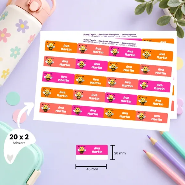 How Reusable Name Labels Help Parents Organize Kids’ Everyday Essentials