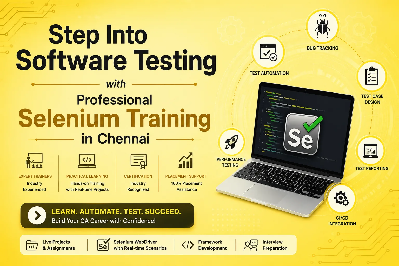 Selenium Training in Chennai for a Successful Testing Career