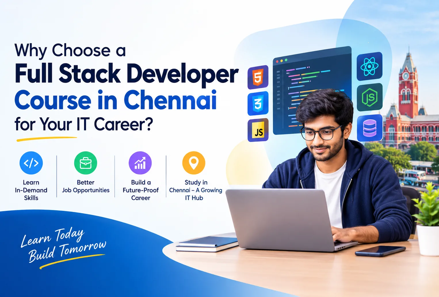 Why Choose a Full Stack Developer Course in Chennai for Your IT Career?