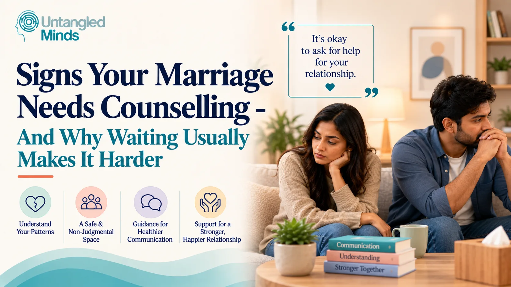 Signs Your Marriage Needs Counselling - And Why Waiting Usually Makes It Harder