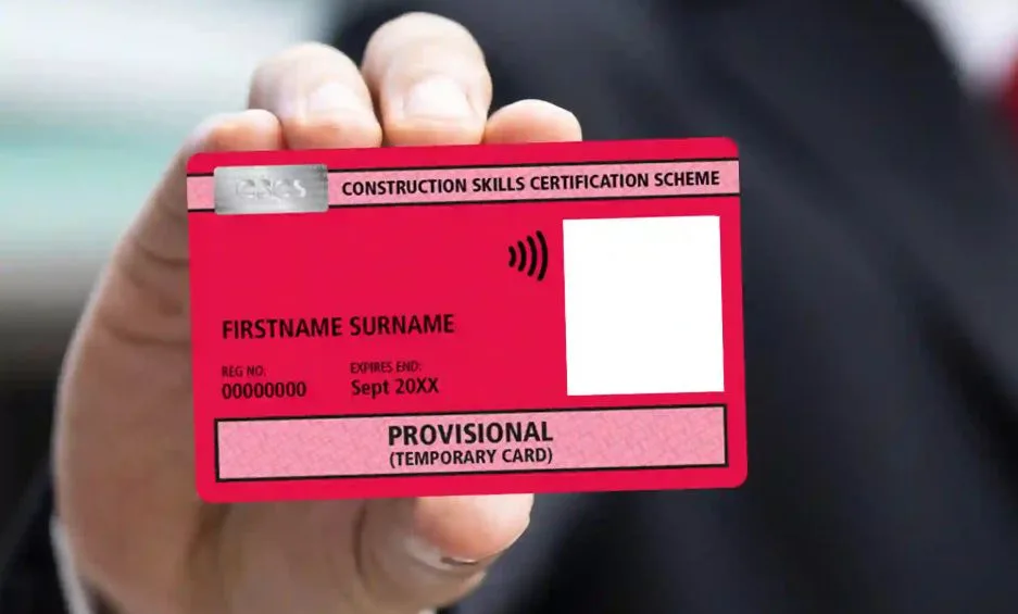 When Is a Red Provisional CSCS Card the Right Choice?
