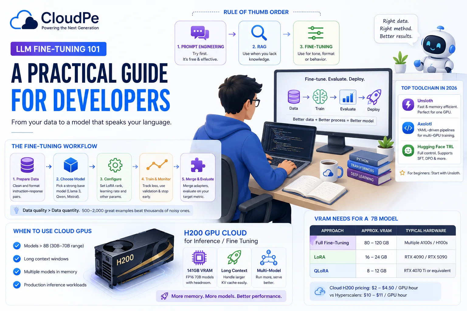 LLM fine-tuning 101: a practical guide for developers