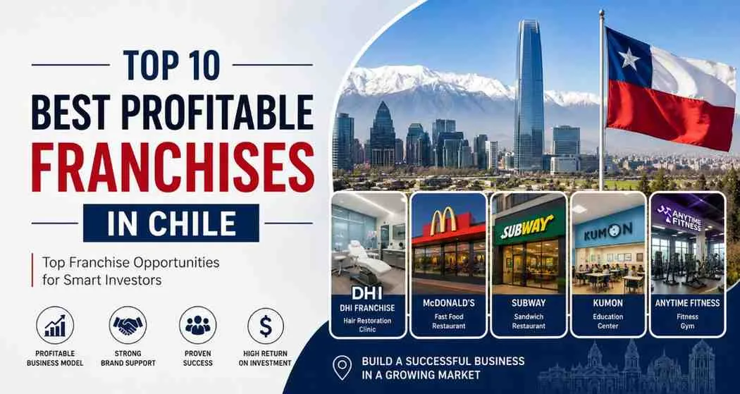 Top 10 Best Profitable Franchises in Chile