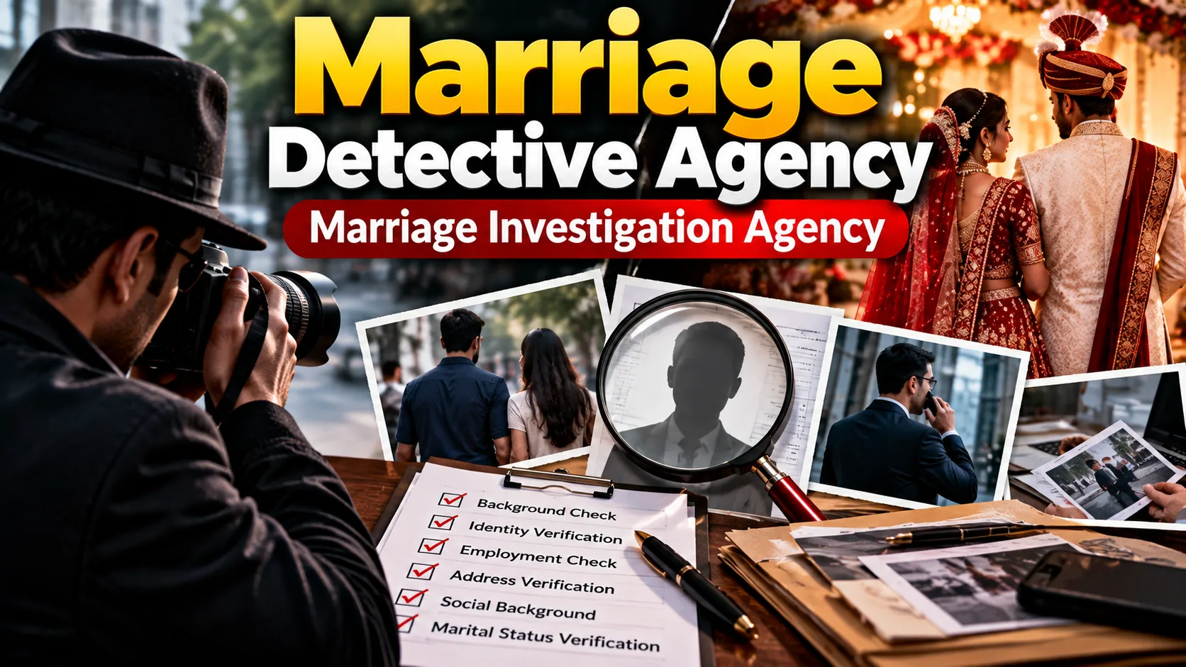 Marriage Detective Agency: Understanding Marriage Investigation Services