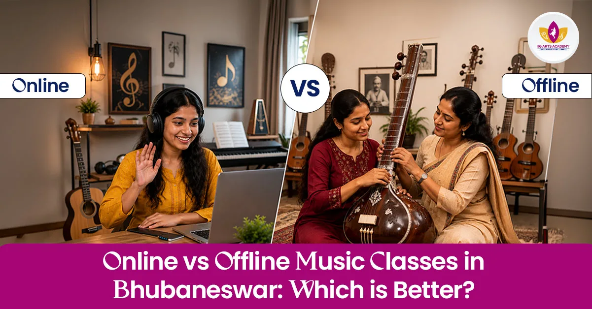 Online vs Offline Music Classes in Bhubaneswar: Which is Better?