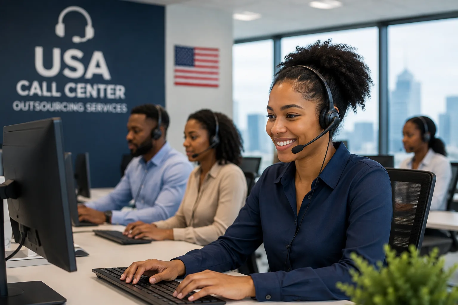 Why Businesses Choose USA Call Center Outsourcing Services