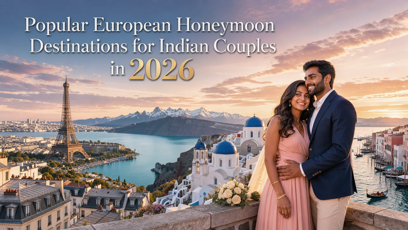Popular European Honeymoon Destinations for Indian Couples in 2026