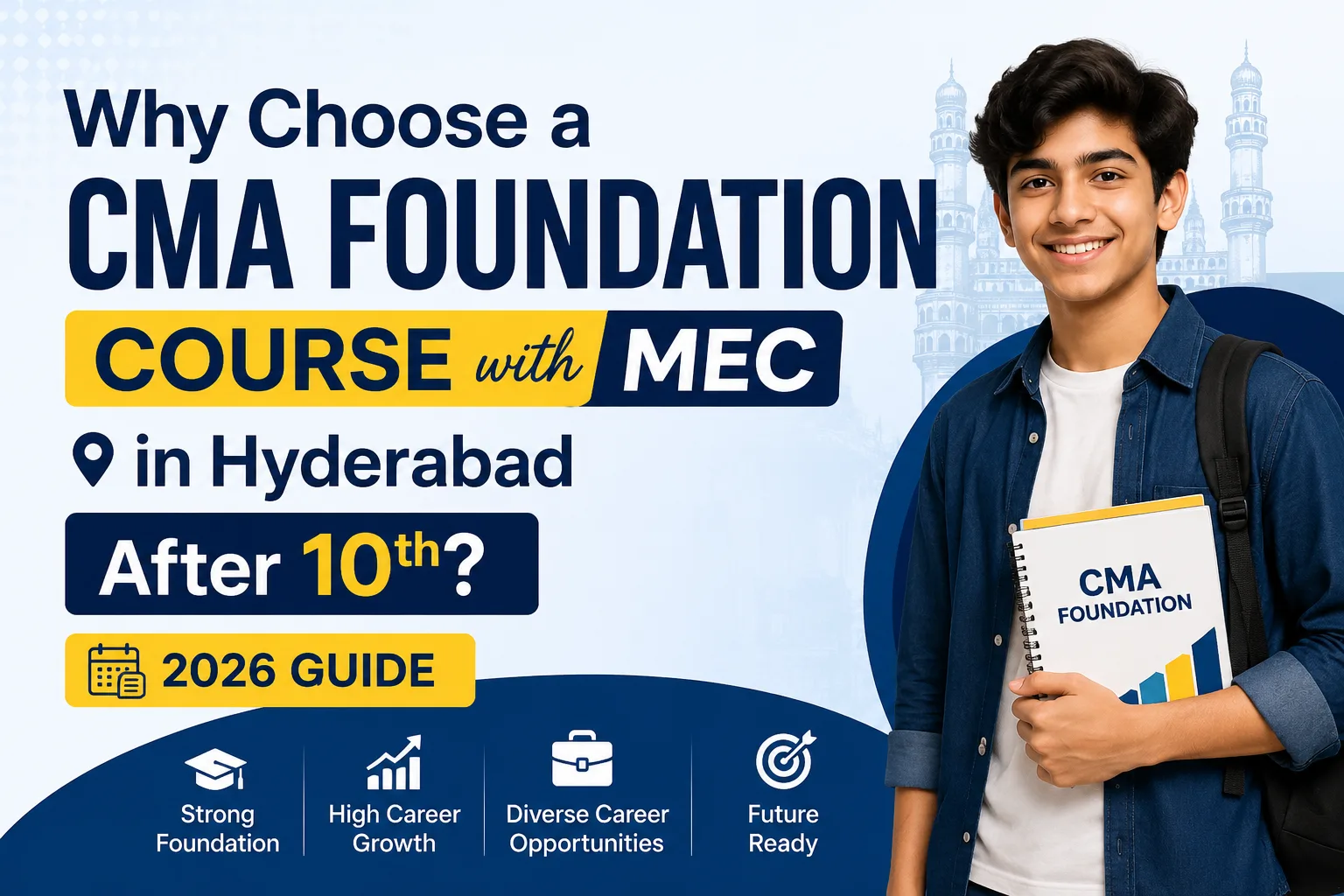 Why Choose a CMA Foundation Course with MEC in Hyderabad After 10th? A Complete Guide for Commerce Students