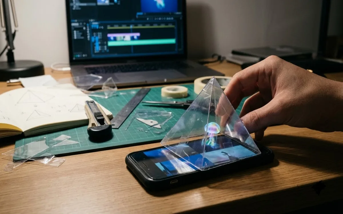 How to Make a 3D Hologram Video in 4 Steps by ViitorX Studio