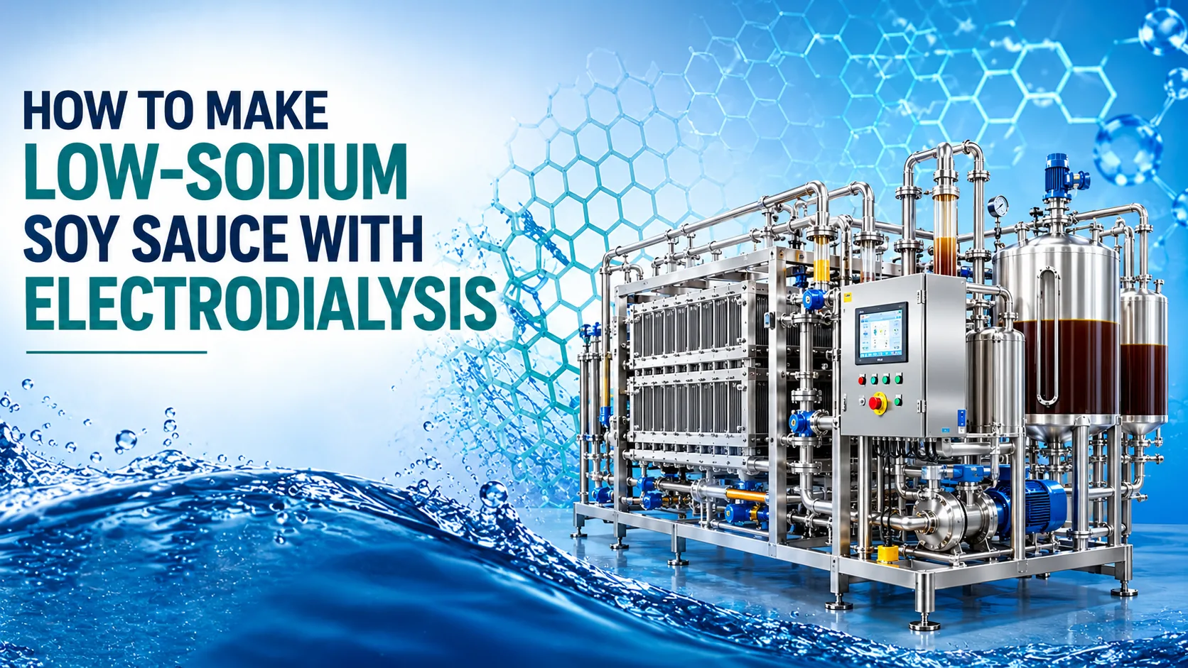 Electrodialysis Membranes for Soy Sauce Salt Reduction: What You Need to Know