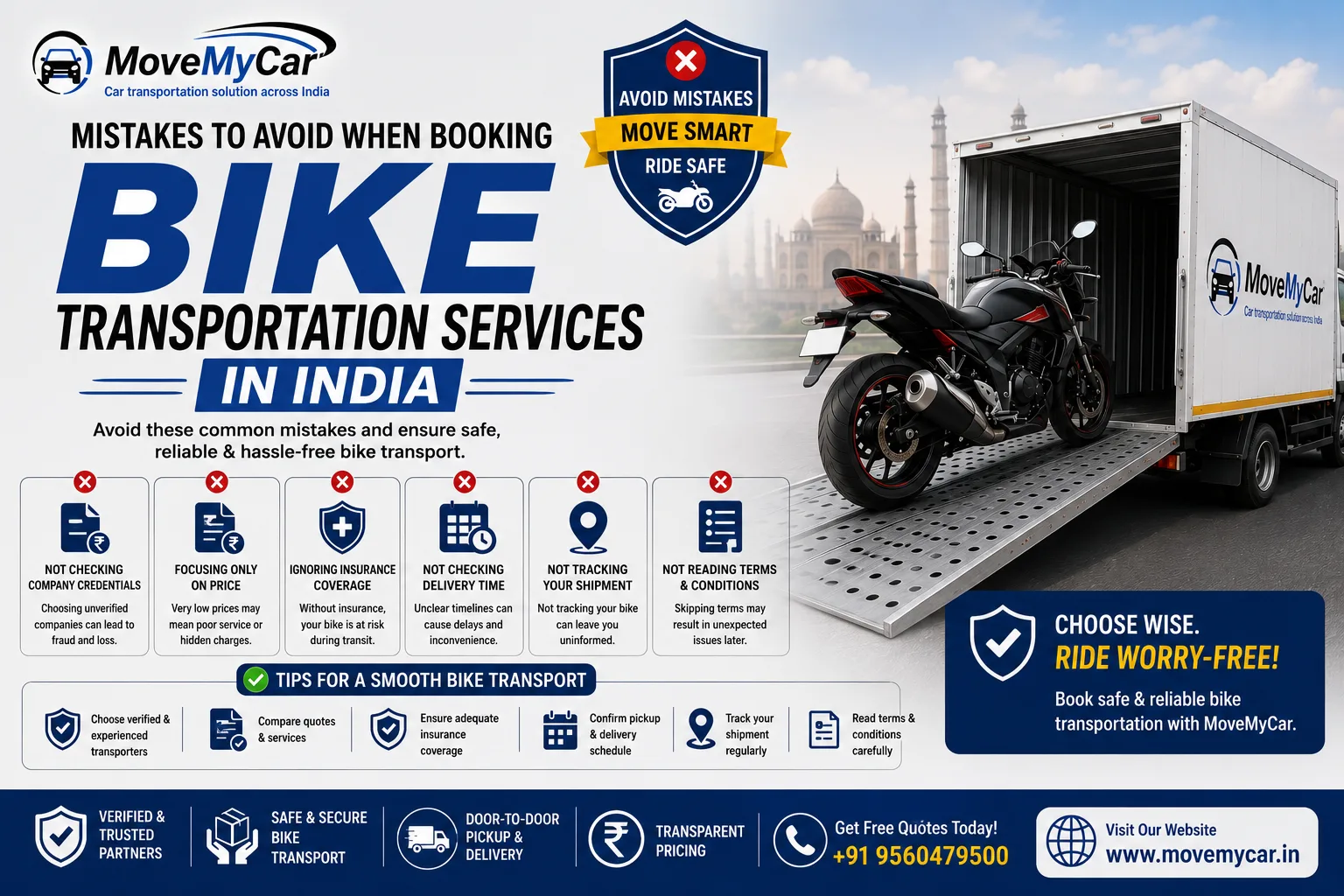 Bike Transportation Services in India by Train: Guide 2026